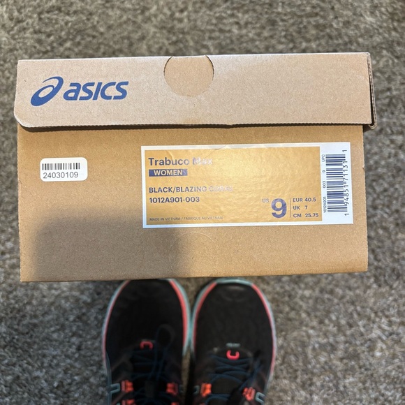 ASICS TRABUCO Max Trail Running Shoes Size 9 - Picture 7 of 7